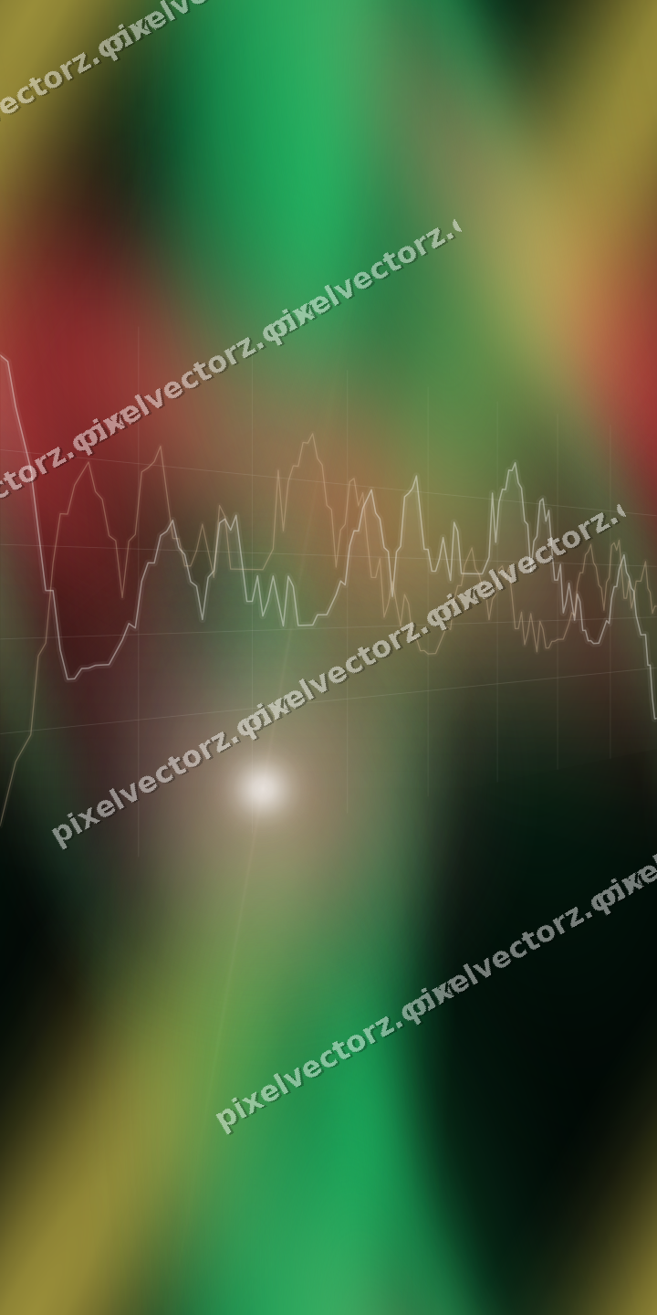 Nahtloser Neon Diagramm Hintergrund in Rot und Orange