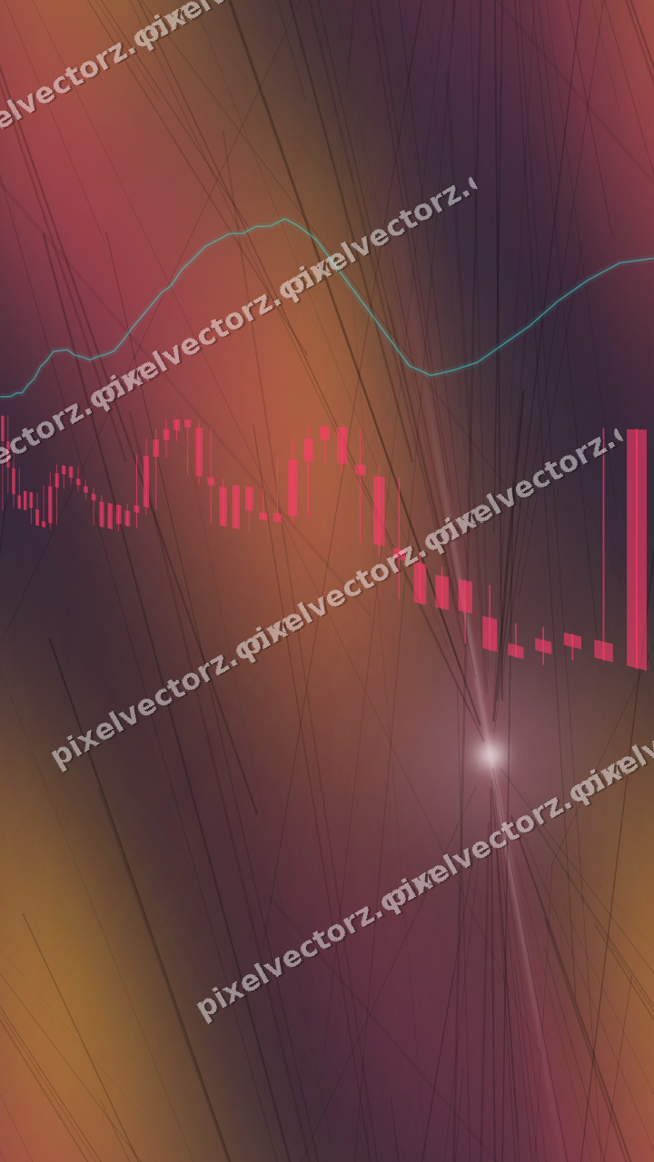 Nahtloser Neon Diagramm Hintergrund in Rosa und Bernstein