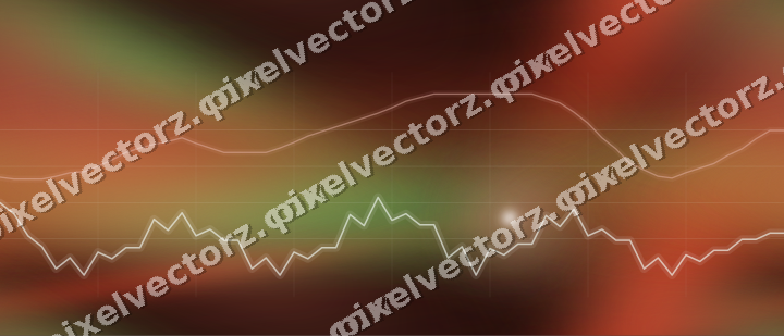 Nahtloser Neon Diagramm Hintergrund in Rot und Orange