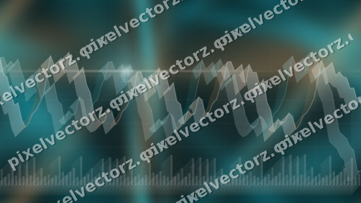 Nahtloser Neon Diagramm Hintergrund in Petrol und Orange