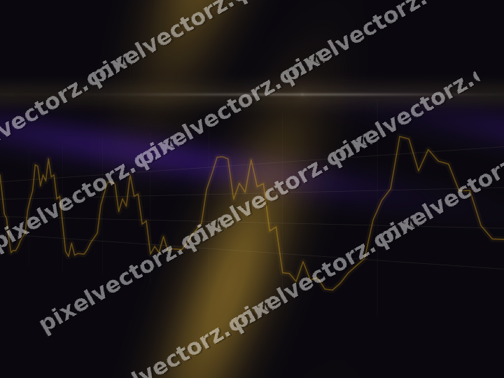 Nahtloser Neon Diagramm Hintergrund in Bernstein und Violett