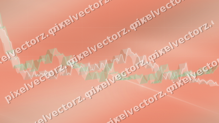 Nahtloser Pastell Diagramm Hintergrund in Dunkelgrün und Rot