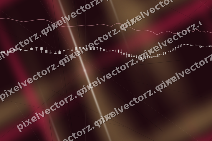 Nahtloser Neon Diagramm Hintergrund in Rosa und Bernstein
