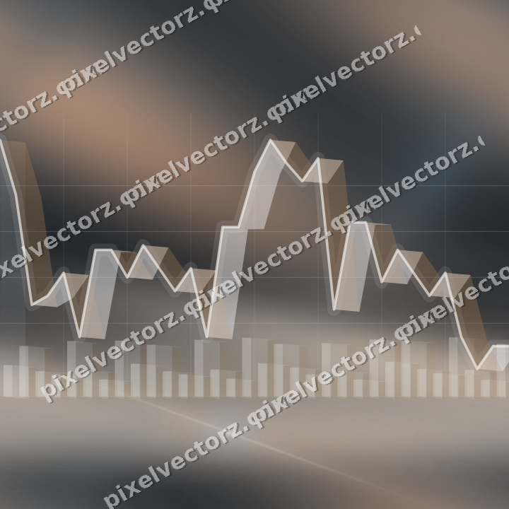 Nahtloser Neon Diagramm Hintergrund in Blau und Orange