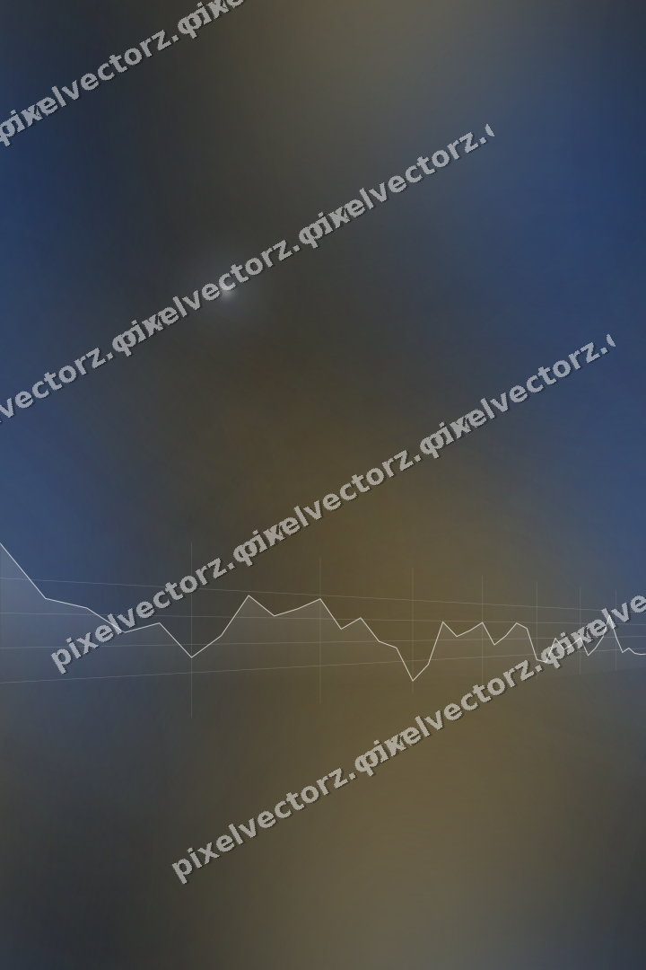 Nahtloser Neon Diagramm Hintergrund in Blau und Bernstein