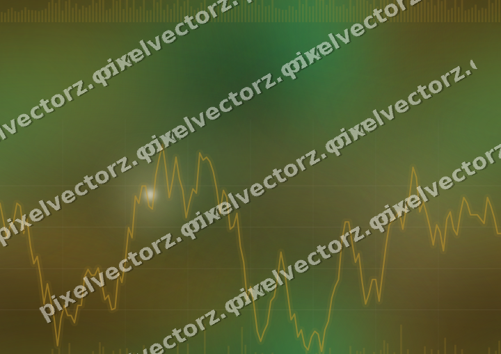 Nahtloser Neon Diagramm Hintergrund in Bernstein und Grün