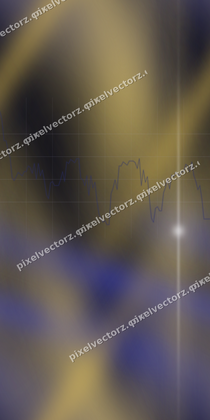 Nahtloser Neon Diagramm Hintergrund in Blau und Bernstein