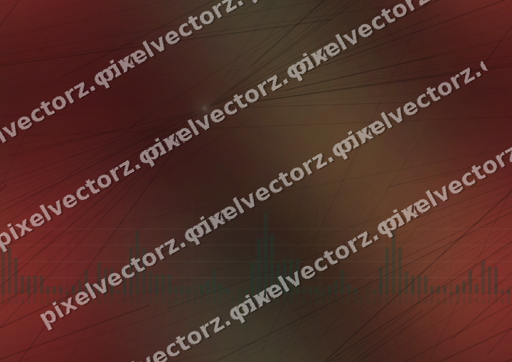 Nahtloser Neon Diagramm Hintergrund in Grün und Rot