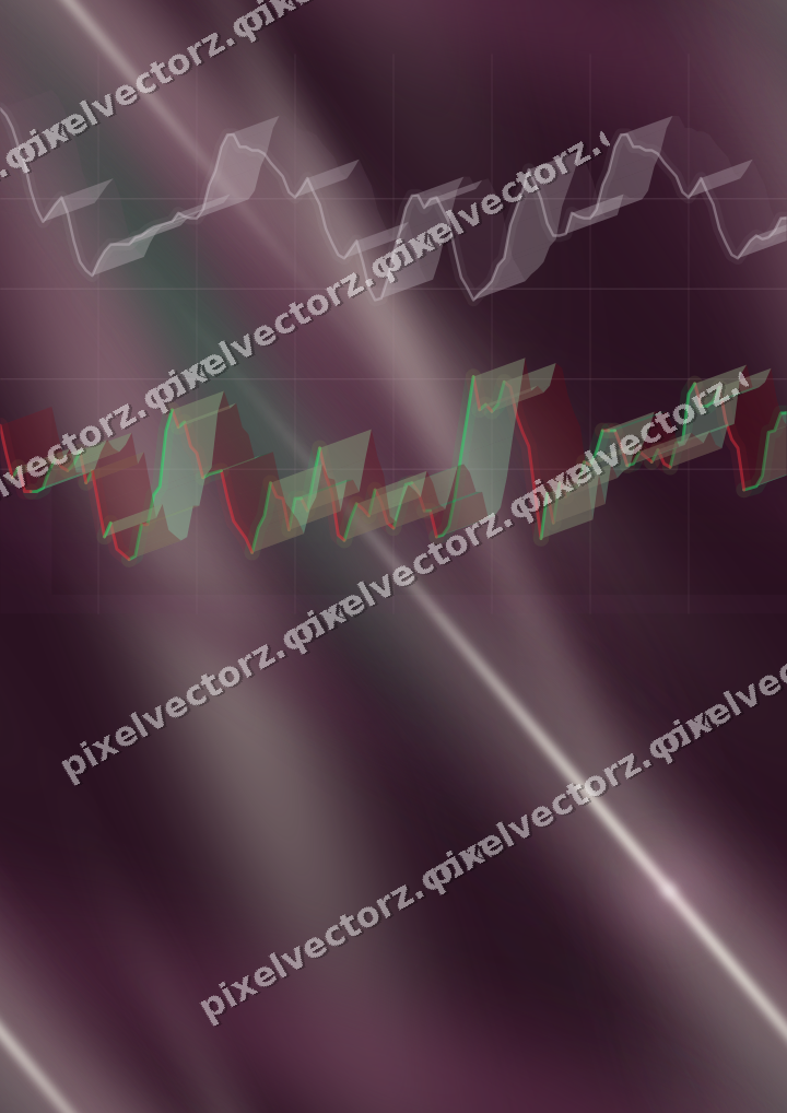 Nahtloser Neon Diagramm Hintergrund in Dunkelmagenta und Rosa