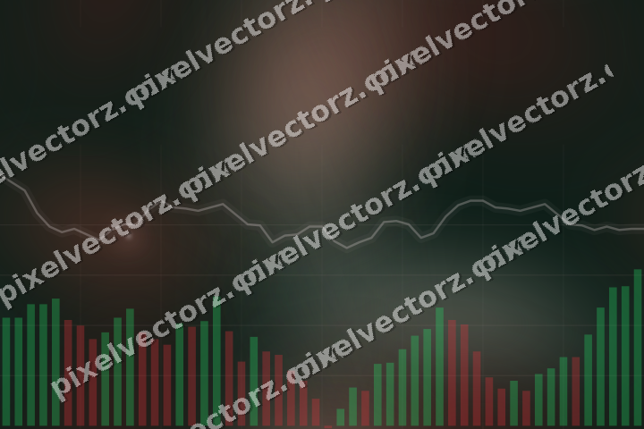 Nahtloser Neon Diagramm Hintergrund in Dunkelrot und Dunkelgrün