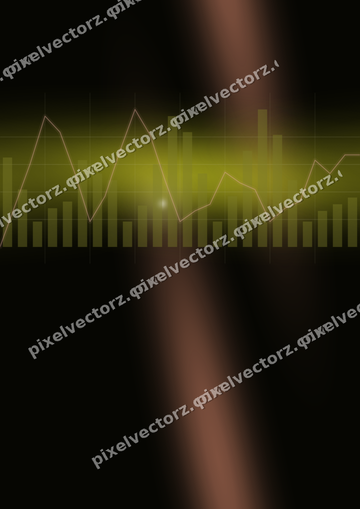 Nahtloser Neon Diagramm Hintergrund in Gelb und Rot