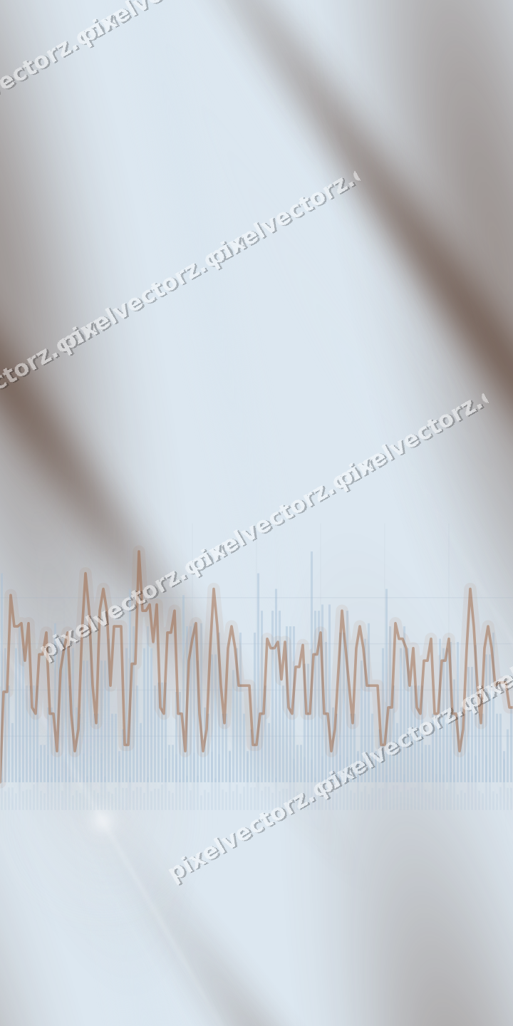 Nahtloser Pastell Diagramm Hintergrund in Blau und Orange