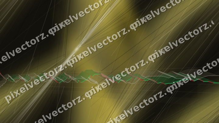 Nahtloser Neon Diagramm Hintergrund in Bernstein und Gelb