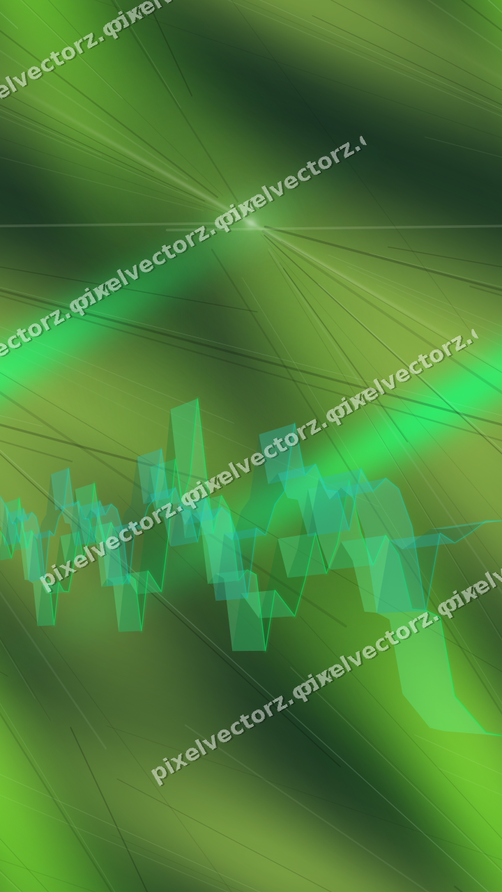 Nahtloser Neon Diagramm Hintergrund in Grün und Limette