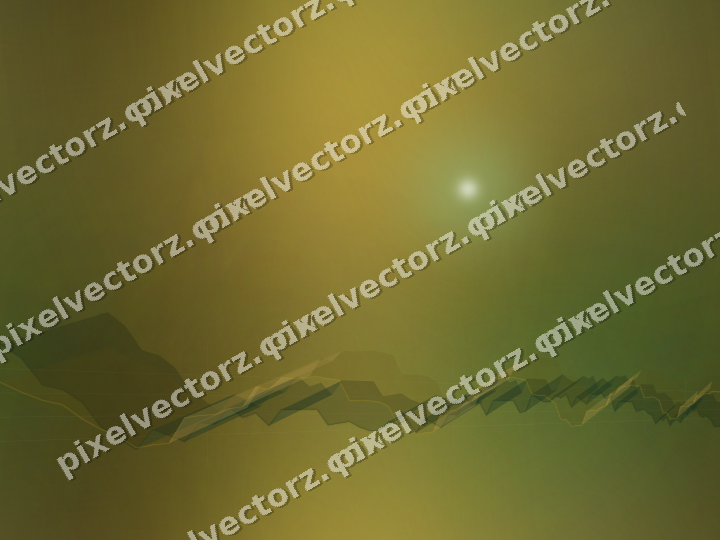 Nahtloser Neon Diagramm Hintergrund in Grün und Bernstein