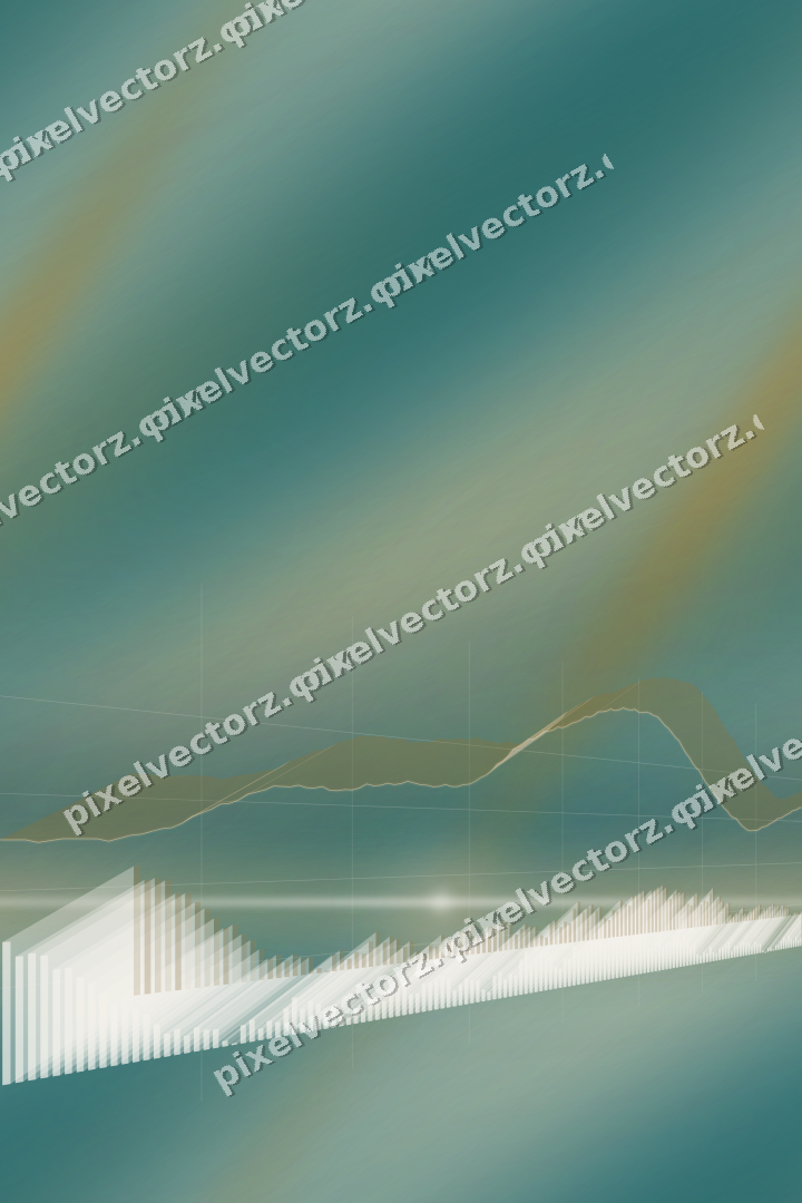Nahtloser Pastell Diagramm Hintergrund in Bernstein und Dunkelpetrol