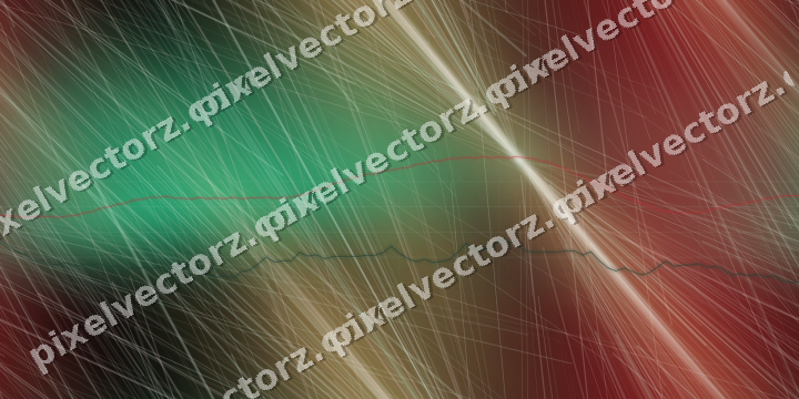 Nahtloser Neon Diagramm Hintergrund in Grün und Rot
