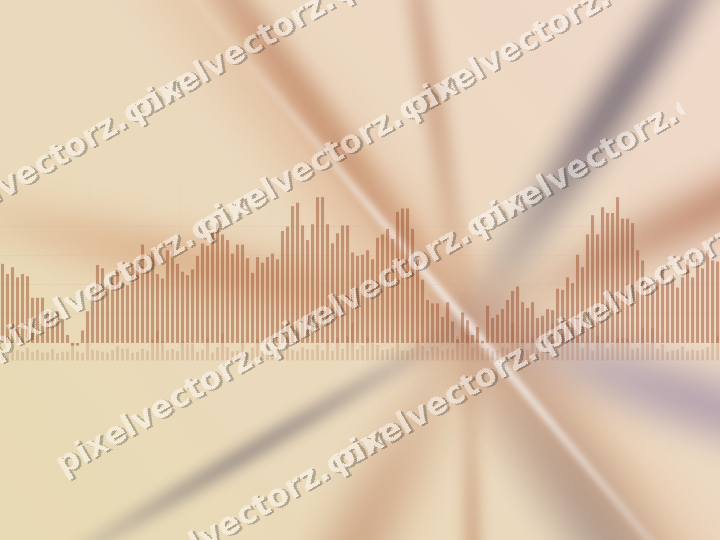 Zarter Pastell Diagramm Hintergrund in Orange und Blau