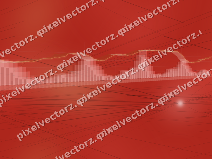 Nahtloser Neon Diagramm Hintergrund in Rot und Orange