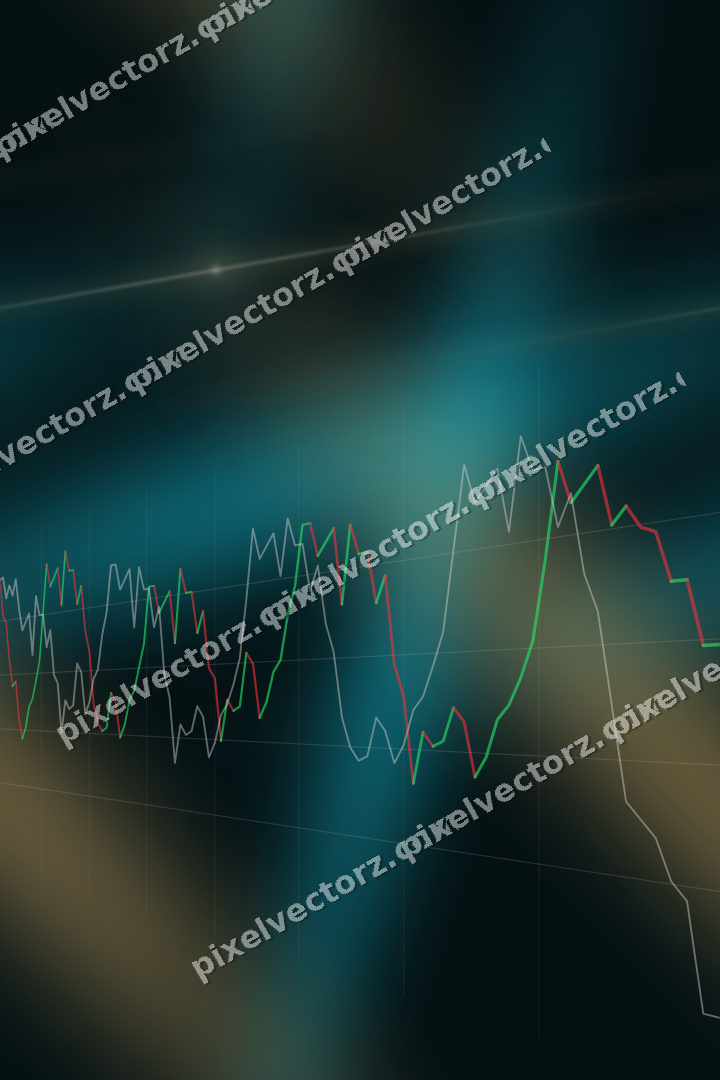 Nahtloser Neon Diagramm Hintergrund in Bernstein und Petrol