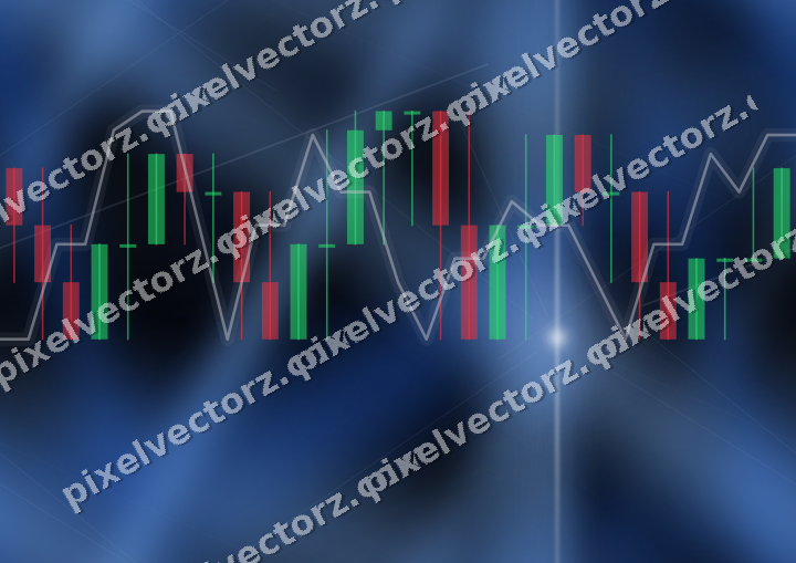 Nahtloser Neon Diagramm Hintergrund in Blau