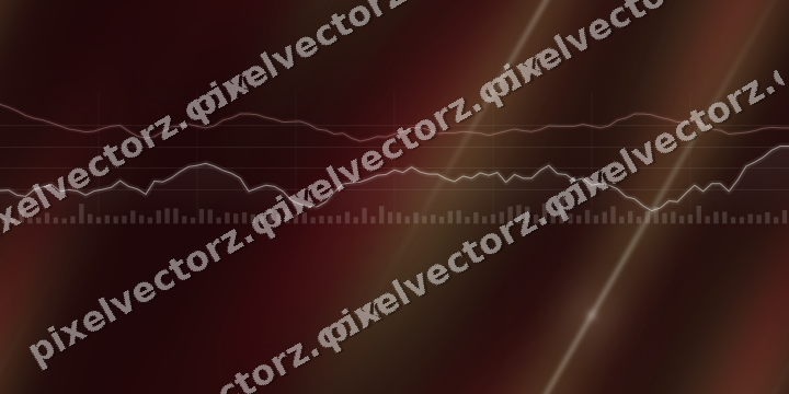 Nahtloser Neon Diagramm Hintergrund in Rot und Grün