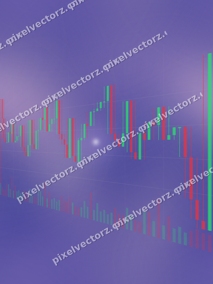 Nahtloser Neon Diagramm Hintergrund in Violett und Blau