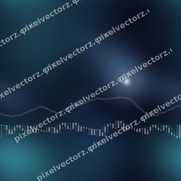 Nahtloser Neon Diagramm Hintergrund in Türkis und Blau