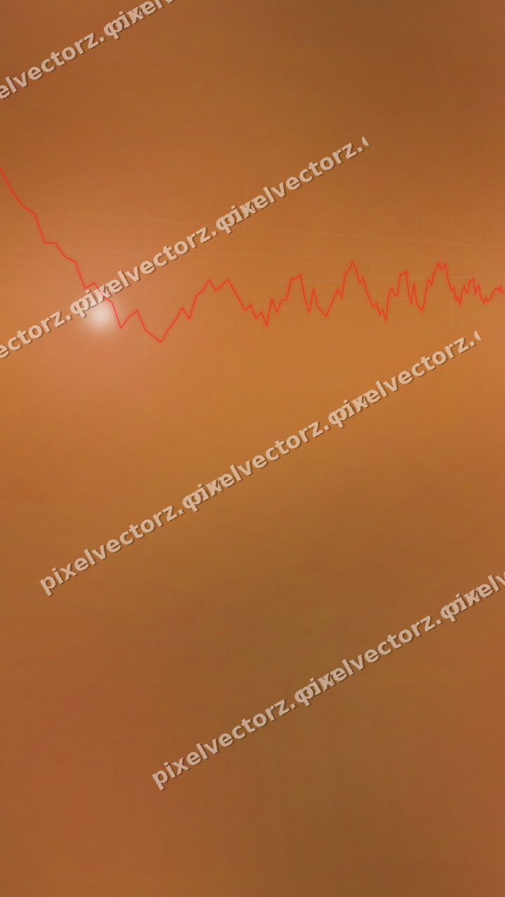 Nahtloser Neon Diagramm Hintergrund in Rot und Orange