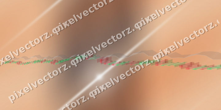 Nahtloser Pastell Diagramm Hintergrund in Dunkelblau und Orange