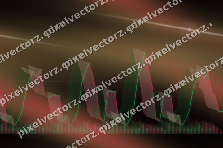 Nahtloser Neon Diagramm Hintergrund in Rosa und Rot