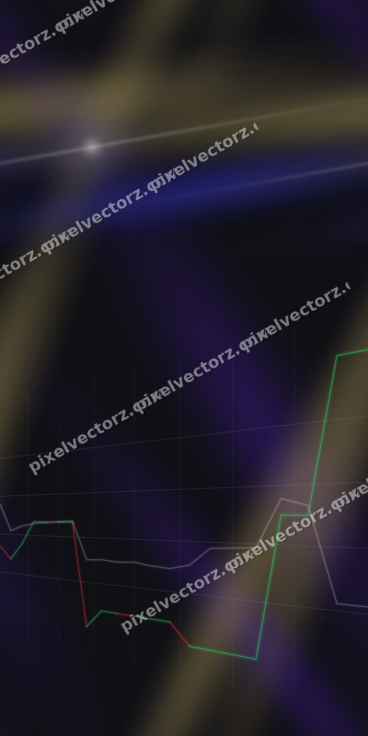 Nahtloser Neon Diagramm Hintergrund in Blau und Violett