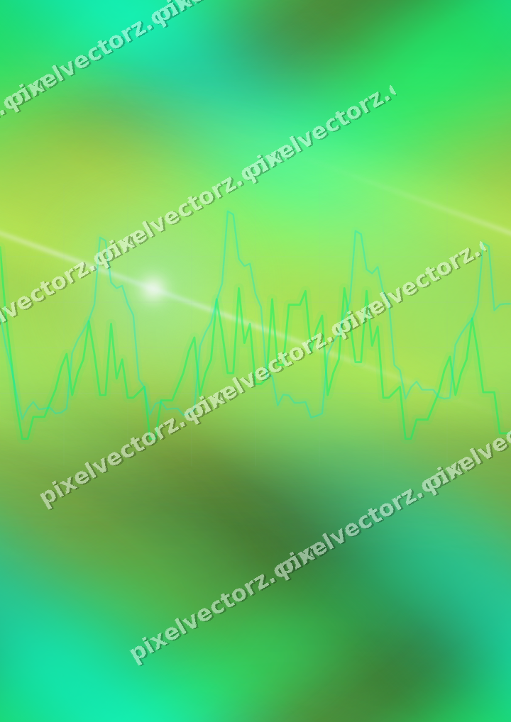 Nahtloser Neon Diagramm Hintergrund in Grün und Limette