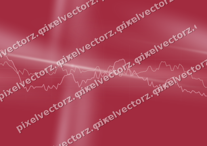 Nahtloser Neon Diagramm Hintergrund in Blassrosa und Blassrot