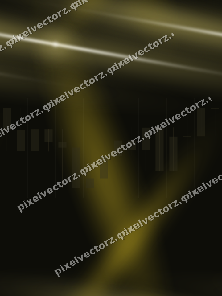 Nahtloser Neon Diagramm Hintergrund in Bernstein und Gelb