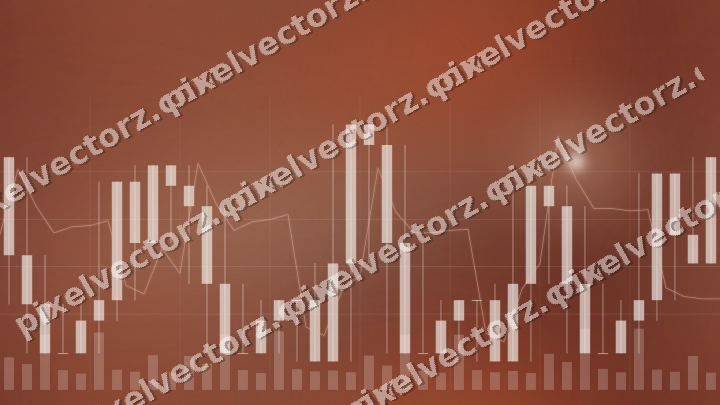 Nahtloser Neon Diagramm Hintergrund in Orange und Bernstein