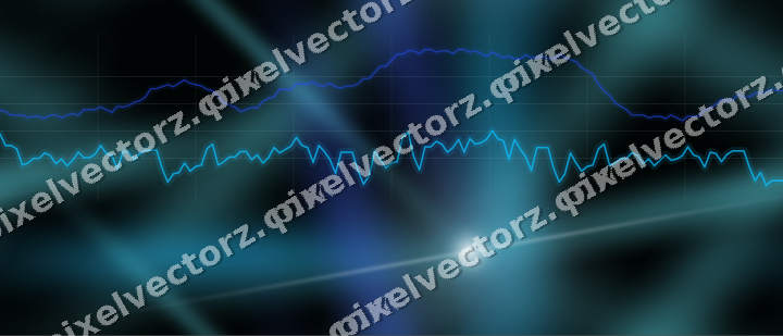 Nahtloser Neon Diagramm Hintergrund in Türkis und Petrol