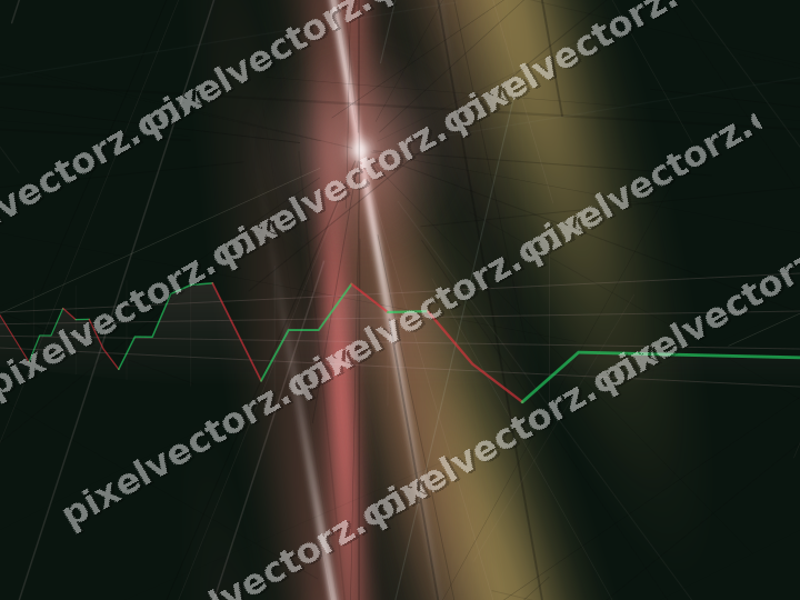 Nahtloser Neon Diagramm Hintergrund in Rot und Grün