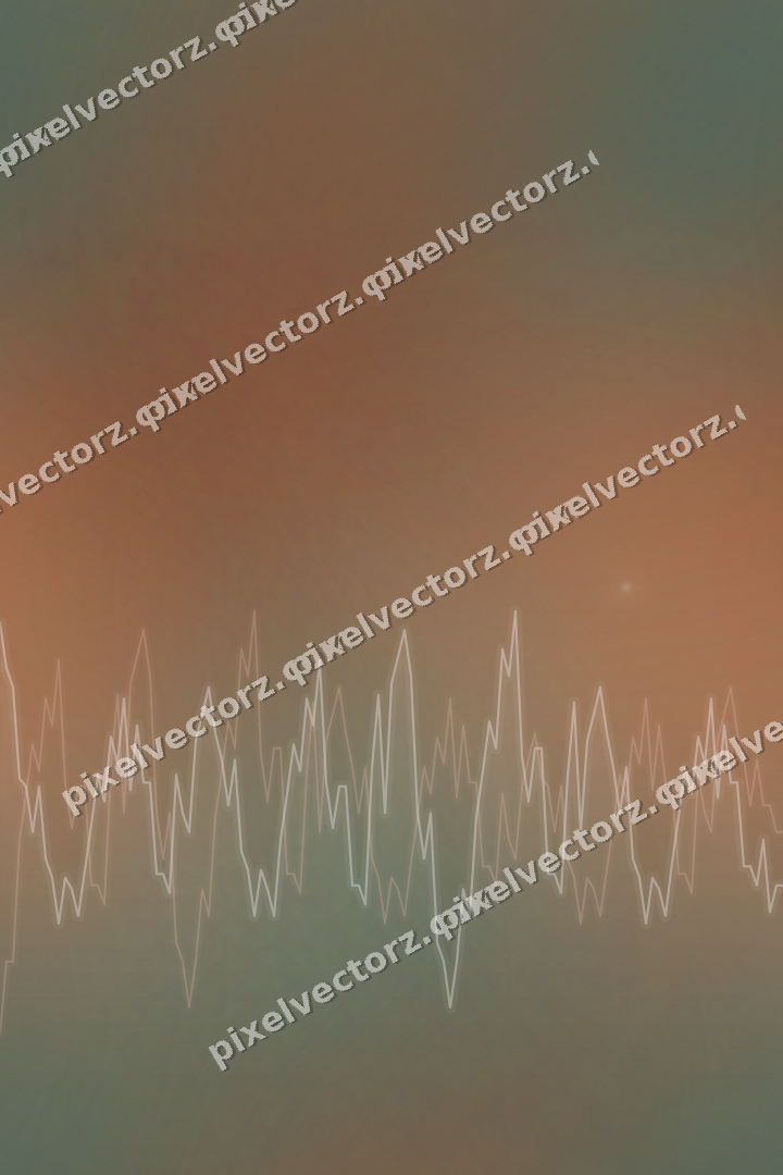 Nahtloser Neon Diagramm Hintergrund in Orange und Petrol