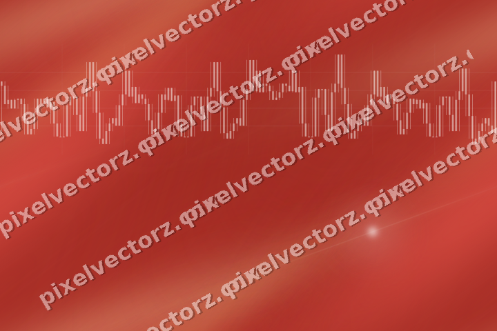 Nahtloser Neon Diagramm Hintergrund in Rot und Orange