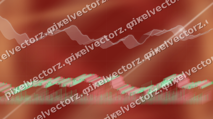 Nahtloser Neon Diagramm Hintergrund in Rot und Orange