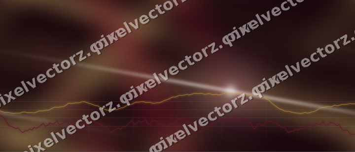 Nahtloser Neon Diagramm Hintergrund in Rosa und Bernstein