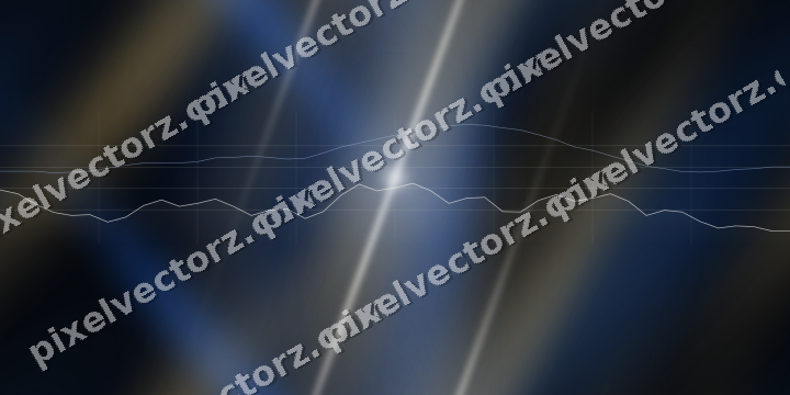 Nahtloser Neon Diagramm Hintergrund in Blau und Bernstein