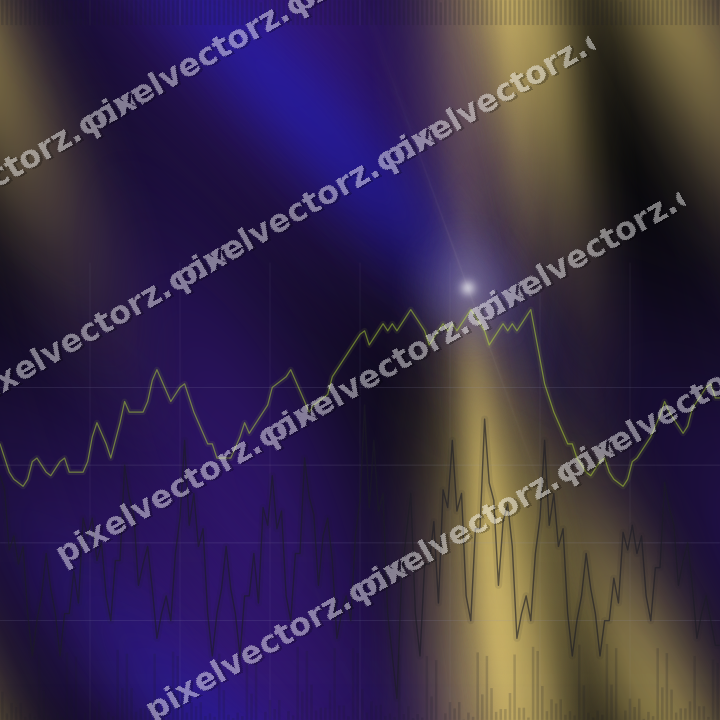 Nahtloser Neon Diagramm Hintergrund in Blau und Violett