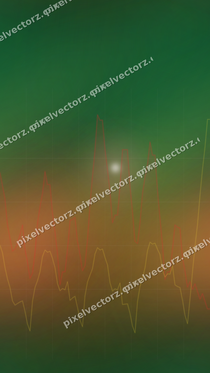 Nahtloser Neon Diagramm Hintergrund in Rot und Orange