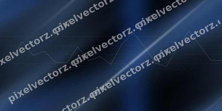 Nahtloser Neon Diagramm Hintergrund in Blau