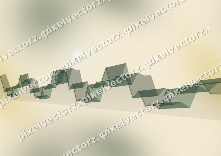 Nahtloser Pastell Diagramm Hintergrund in Dunkelgrün und Bernstein