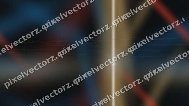 Nahtloser Neon Diagramm Hintergrund in Blau und Rot