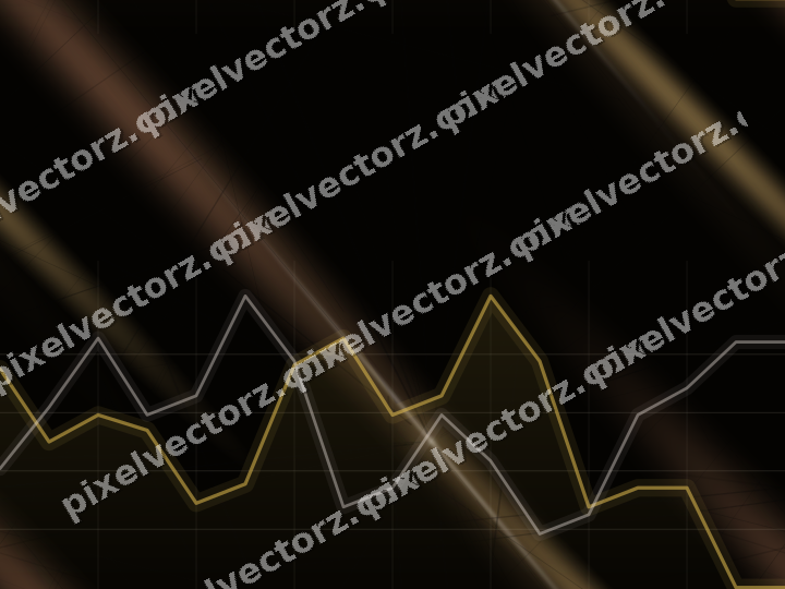 Nahtloser Neon Diagramm Hintergrund in Bernstein und Orange