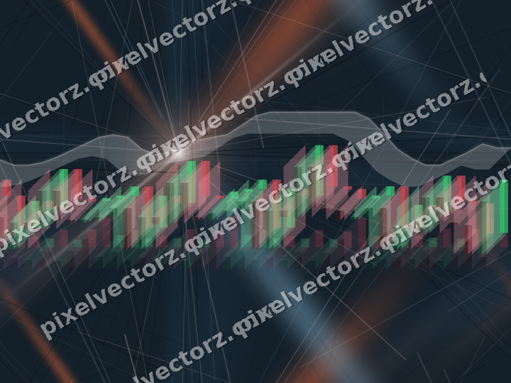 Nahtloser Neon Diagramm Hintergrund in Orange und Türkis